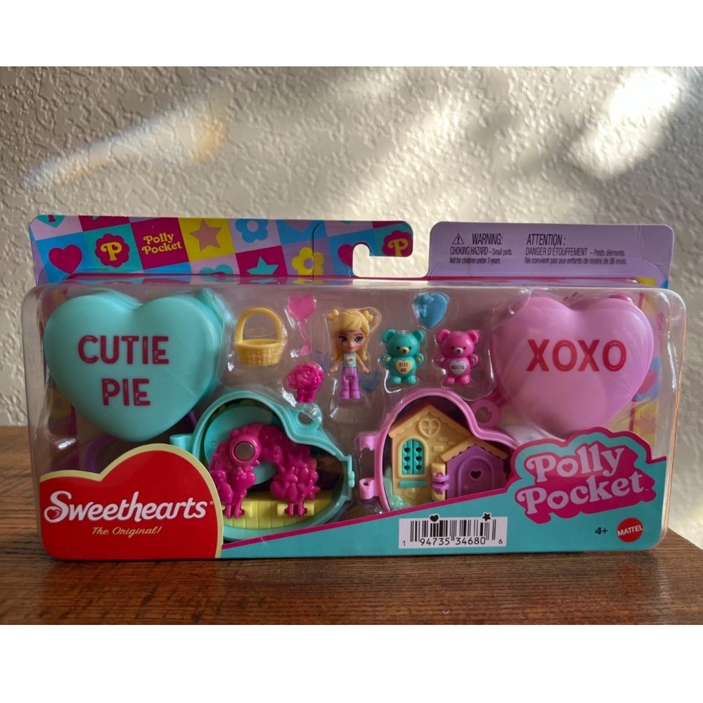 Polly Pocket x Sweethearts Micro Doll Playset NIB